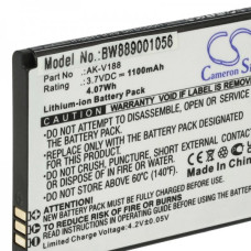 Bateria do Emporia TouchSmart, AK-V188, 1100 mAh
