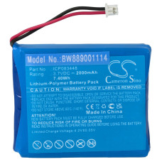 Bateria do Midland TecTalk Float, 2000 mAh