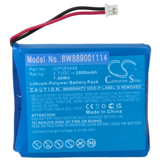 Bateria do Midland TecTalk Float, 2000 mAh