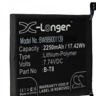 Bateria do Vivo IQOO 9 Pro, B-T8, 2250 mAh