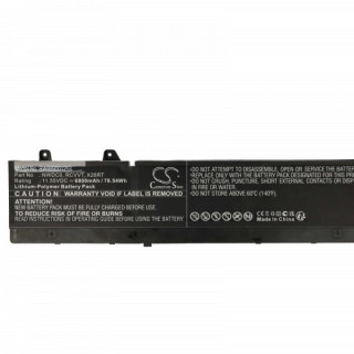 Bateria do Dell Precision 7670, 6800 mAh