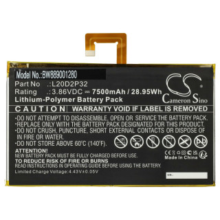Bateria do Lenovo Tab P11, 7500 mAh Bateria do Lenovo Tab P11, 7500 mAh