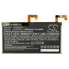 Bateria do Lenovo Tab P11 Pro, 8000 mAh