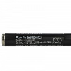 Bateria do Nightstick XPR-5580 / 5542, 6800 mAh