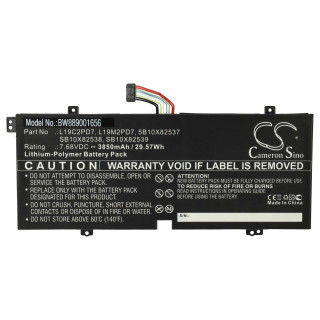 Bateria do Lenovo Ideapad Duet 3-10IGL5, 3850 mAh