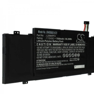 Bateria do Lenovo Yoga Slim Carbon 7-14ACN6, 7550 mAh