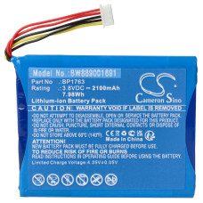 Bateria do VTech HD Smart Wifi Video Monitor RM5254 / RM5754, 2100 mAh