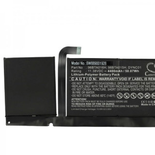 Bateria do Microsoft Surface Pro 8, 4400 mAh