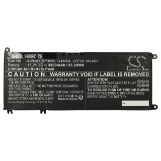 Bateria do Dell Inspiron 13-7353 / 13-7778 / 13-7779, 3500 mAh Bateria do Dell Inspiron 13-7353 / 13-7778 / 13-7779, 3500 mAh