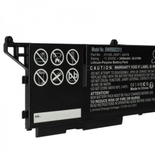 Bateria do Dell Latitude 13 7330, 3450 mAh