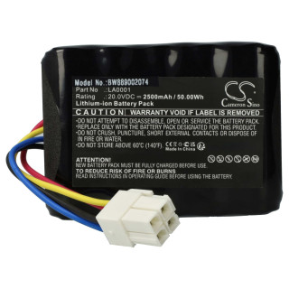 Akumulator do kosiarki Worx Landxcape LX790 / LX791 / LX792, 20 V, 2,5 Ah