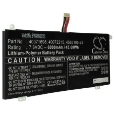 Bateria do Toshiba DynaBook Satellite Pro C40 / C50, 6000 mAh
