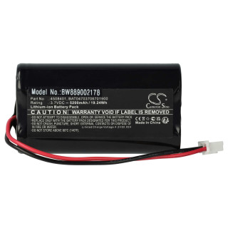 Bateria do Zafferano Dama / Sigor Numotion / Villeroy Boch Neapel, 5200 mAh Bateria do Zafferano Dama / Sigor Numotion / Villeroy Boch Neapel, 5200 mAh