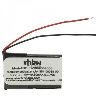 Bateria do Garmin VivoSmart HR / Approach X40, 80 mAh