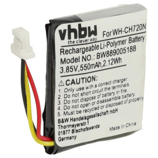 Bateria do Sony WH-CH720N / WH-XB910N, 550 mAh