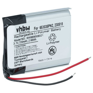 Bateria do Anker SoundCore Q10 / Q20 / Q30 / Q35, 720 mAh Bateria do Anker SoundCore Q10 / Q20 / Q30 / Q35, 720 mAh