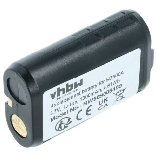 Bateria do Shure AD1 / P3RA / PSM300 / UR5, 1300 mAh Bateria do Shure AD1 / P3RA / PSM300 / UR5, 1300 mAh