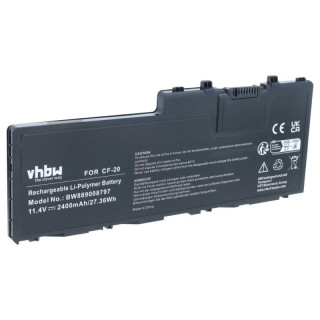 Bateria do Panasonic Toughbook CF-20 / Toughbook FZ-A / Toughpad FZ-A, CF-VZSU0QQ,  2400 mAh