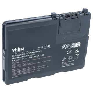 Bateria do Panasonic Toughbook CF-33, 1950 mAh Bateria do Panasonic Toughbook CF-33, 1950 mAh