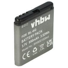 Bateria do Nokii 6700, BL-6Q, 750 mAh Bateria do Nokii 6700, BL-6Q, 750 mAh