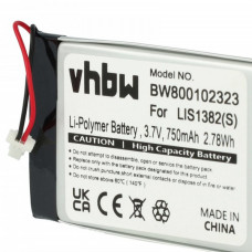 Bateria do przenośnego czytnika Sony PRS-500 / PRS-505 / PRS-700, 750 mAh