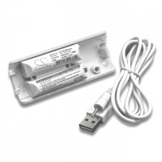 Bateria do pilota Nintendo Wii Biała 400 mAh