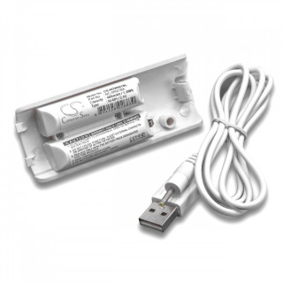 Bateria do pilota Nintendo Wii Biała 400 mAh