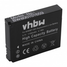 Bateria do GoPro HD Hero / HD Hero 2, 1100 mAh