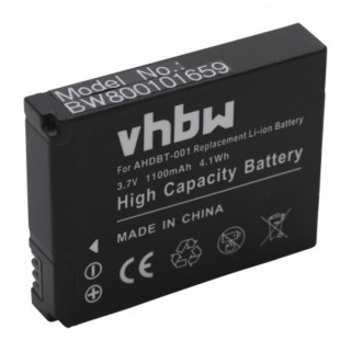 Bateria do GoPro HD Hero / HD Hero 2, 1100 mAh