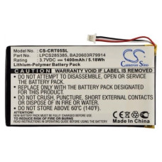 Bateria do Creative Labs Zen Vision M 30 GB, 1400 mAh