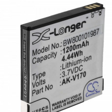 Bateria do Emporia Life Plus, AK-V170, 1200 mAh