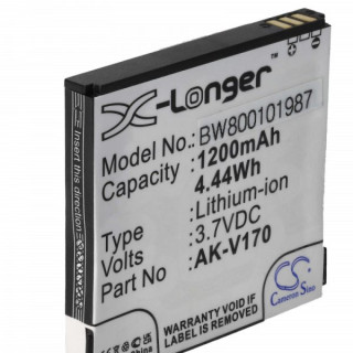 Bateria do Emporia Life Plus, AK-V170, 1200 mAh