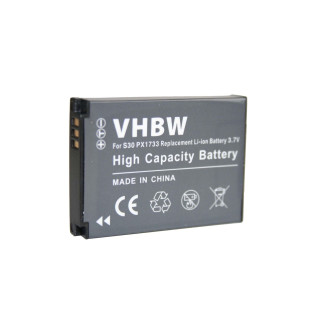 Bateria PX1733 do Toshiba Camileo S30 / S30 HD, 1000 mAh