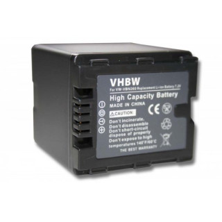 Bateria VW-VBN130 / VW-VBN260 / VW-VBN390 do Panasonic HC-X800 / HC-X900 / HDC-SD800, 2200 mAh
