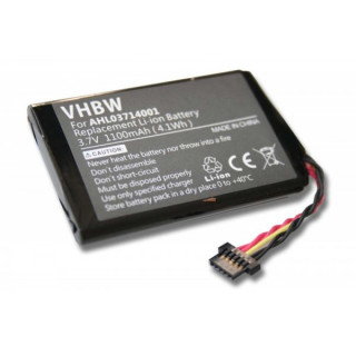 Bateria do TomTom Go 940, 1100 mAh