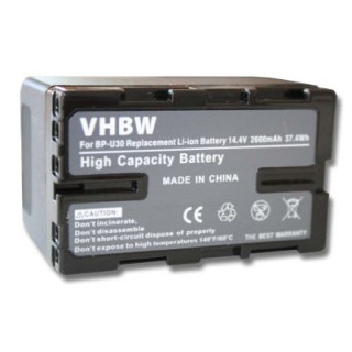 Bateria BP-U60 do Sony PMW-EX1 / PMW-100 / PXW-X160, 2600 mAh Bateria BP-U60 do Sony PMW-EX1 / PMW-100 / PXW-X160, 2600 mAh