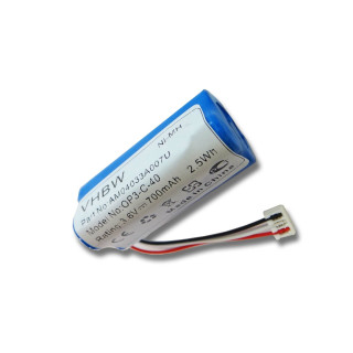 Bateria do Wella Xpert HS70, 700 mAh