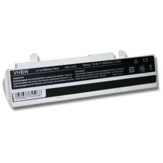 Bateria do Asus Eee PC 1011 / 1015 / 1016, Biała, 6600 mAh