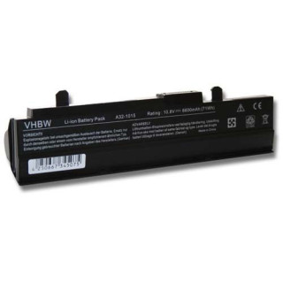 Bateria do Asus Eee PC 1011 / 1015 / 1016, Czarna, 6600 mAh
