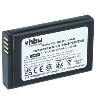Bateria do Polycom 5020 / Spectralink 5020, 84743424, 950 mAh Bateria do Polycom 5020 / Spectralink 5020, 84743424, 950 mAh