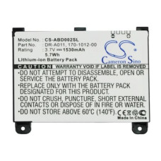 Bateria do Amazon Kindle 2 DX / DXG, 1530 mAh