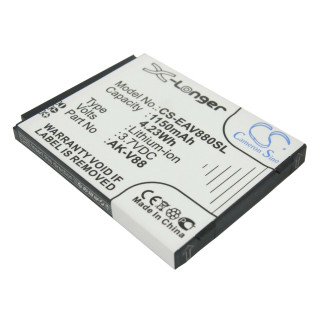 Bateria do Emporia Connect V88, AK-V88, 1150 mAh