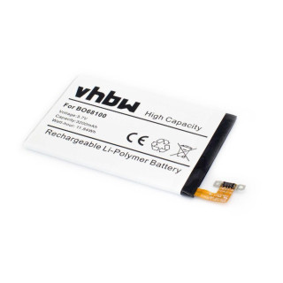 Bateria do HTC Butterfly S / 901S, 3200 mAh