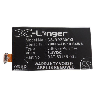 Bateria do Blackberry Z30 / Aristo, 2800 mAh