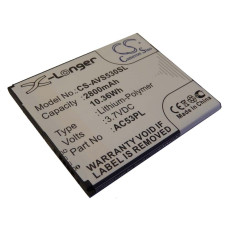 Bateria do Archos 53 Platinum, 2800 mAh