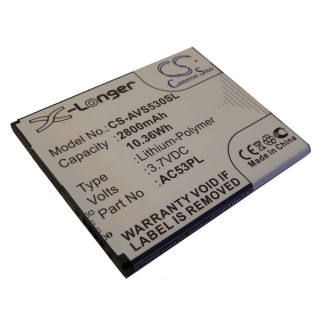 Bateria do Archos 53 Platinum, 2800 mAh