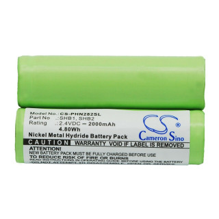Bateria do Braun 4510 / Philips Norelco 7610X, 2000 mAh