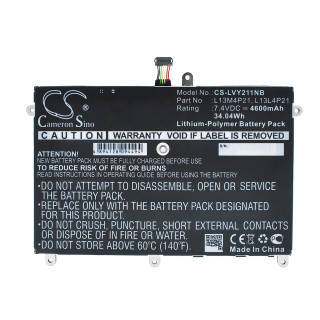 Bateria do Lenovo Yoga 2 11, 4600 mAh