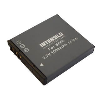 Bateria CGA-S008 do Panasonic Lumix DMC-FX30 / DMC-FS20 / DMC-FX500, 1000 mAh