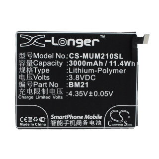 Bateria do Xiaomi Mi Note / Libra, BN21, 3000 mAh